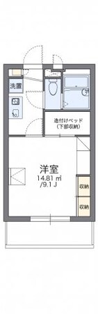 レオパレス川向の物件間取画像